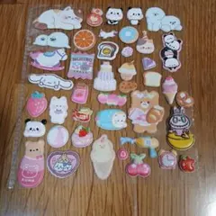 2055 ＊ マシュマロシール トリ 8枚 3D立体シール おすそ分け - メルカリ