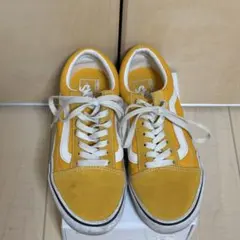 VANS OLD SKOOL オールドスクール イエロー 24.5cm