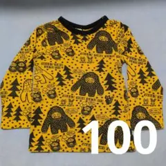 PARTY PARTY 長袖カットソー イエティ柄