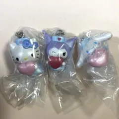 ナーススイングマスコット ハローキティ・クロミ・シナモン　3個セット