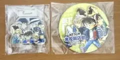 名探偵コナン ミニアクリルスタンド 缶バッジ