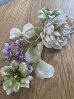 髪飾り 和装 成人式 結婚式 ヘアセット ヘアピン