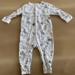 アニマル柄 長袖ロンパース　H&M