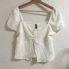 パフスリーブトップス H&M