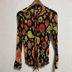 ☆デシグアル 花柄 長袖シャツ☆