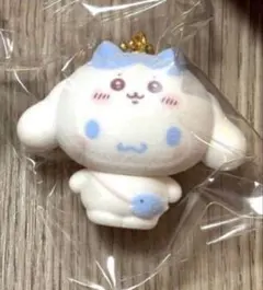 ま*️様 ちいかわ サンリオ シークレットフロッキーマスコットチャーム ハチワレ