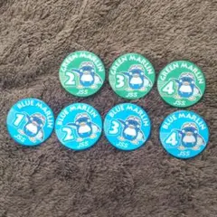 JSS進級バッチ グリーン、ブルー