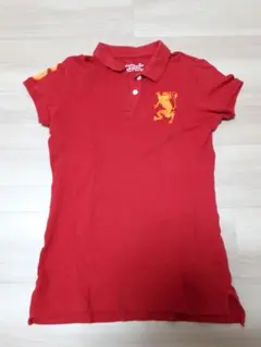ポロシャツ　M　赤