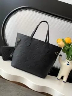 Louis Vuitton ブラック ショルダーバッグ