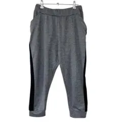 adidas neo トレーニングパンツ 7分丈 M スポーツウェア グレーのサムネイル