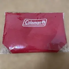 Coleman フェルトトートバッグ 赤