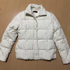 ホワイトダウンジャケット