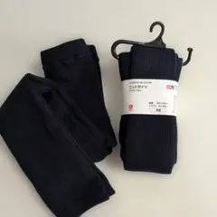 UNIQLO110cm❤新品タイツ&未使用レギンスセット