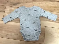 H&M 恐竜柄ロンパース　60