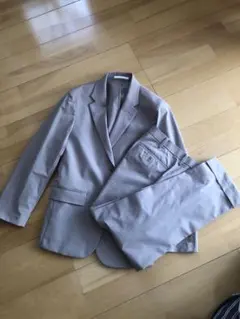 UNIQLO セットアップ　感動ジャケット　ベージュ　ジャケットxs パンツs