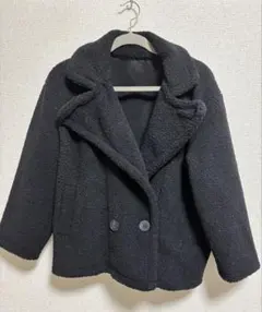 GRL ボアジャケット ブラック k9195d