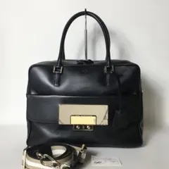 ⭐️新品未使用⭐️　アニヤハインドマーチ　カーカー　2way　ハンドバッグ　レザー Anya Hindmarch アニヤ・ハインドマーチ カーカー 2WAY ハンド