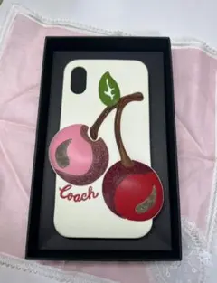 COACH - (新品/未使用) iPhoneXS/X用 COACH iPhoneケース コーチ coach iphonexs xrケース エンボス オシャレiphone x