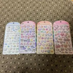 即購入⭕️【新品未使用】コットンパフィー シール サンリオ 4枚セット