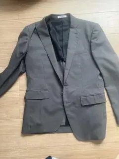 スーツ　ジャケット　グレー