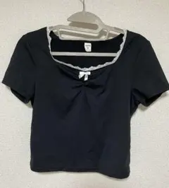 SHEIN 半袖 トップス ブラックのサムネイル