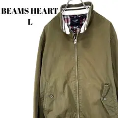 BEAMS HEART ジャンパー L オリーブ【83】