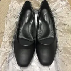 fuwaraku 黒 パンプス　23cm 3E
