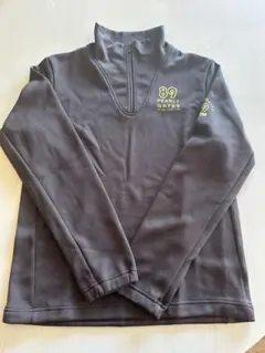 (3時間限定値下中)パーリーゲイツ モックネック 長袖シャツ プリントロゴ