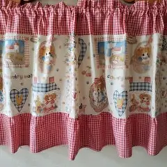 アン＆アンディ♡カフェカーテン Raggedy Ann & Andy カフェカーテン LECIEN3.1メートル - メルカリ