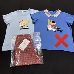 新品タグ付き現行品新作パンツ&可愛いTシャツ familiarのサムネイル