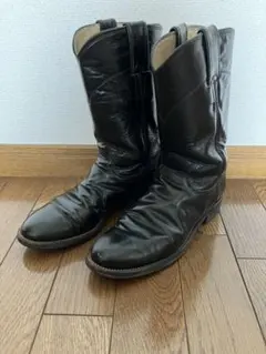 ジャスティン　justin ウエスタンブーツ　ショートブーツ　5ハーフ