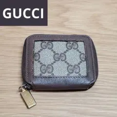 オールドグッチ GUCCI コインケース 小物入れ コインパース GGキャンバス