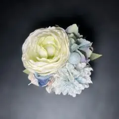 フラワーコサージュ ハンドメイド