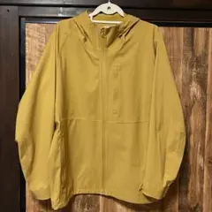 UNIQLO ユニクロ　ブロックテックパーカー　3Dカット　イエロー　XLサイズ
