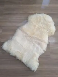 ムートン裏付けフリース 60X90cm じぶんまくら ムートンラグ - メルカリ