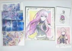プロセカ 巡音ルカ 色紙 缶バッジ パシャこれ ウエハース アクキー
