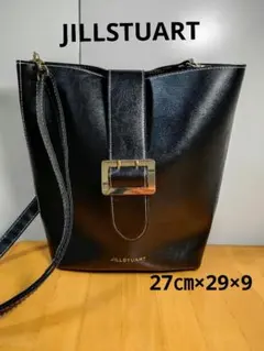 JILLSTUART ショルダーバッグ ブラック 合成皮革