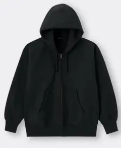 【美品】GU ヘビーウェイト スウェット フルジップ パーカー UNIQLO
