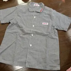 ミキハウス 半袖チェックシャツ