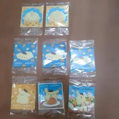 ポムポムプリン PASTEL コラボ ステッカー 8枚セット