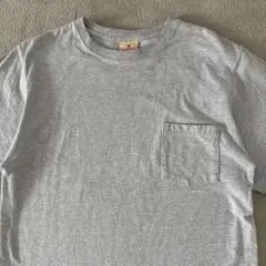 Goodwear ポケットTシャツ Mサイズ Heather gray