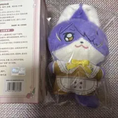 仙石忍 絨絨カフェ ぬいぐるみ モフモフ きつね あんスタ 中国 缶