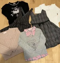 メゾピアノ ワンピース トップス 5枚＋1枚