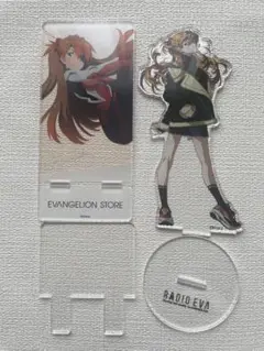 エヴァストア　RADIO EVA アスカ　アクリルスタンド　スマホスタンドセット