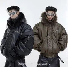 Argue Cultureアーギュカルチャー フェイクレザーダウン L