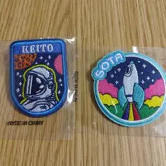 FANTASTICS　木村慧人 中島颯太ワッペンバッジセット
