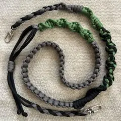 パラコード　ショルダーストラップ スマホ紐