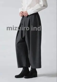 タックパンツ ワイドパンツ