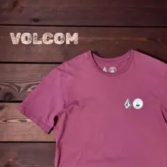 VOLCOM ボルコム Tシャツ Sサイズ バーガンディ