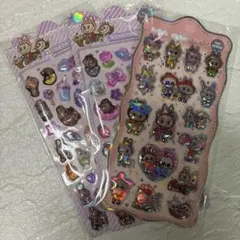 ラブブ　シール　3枚セット